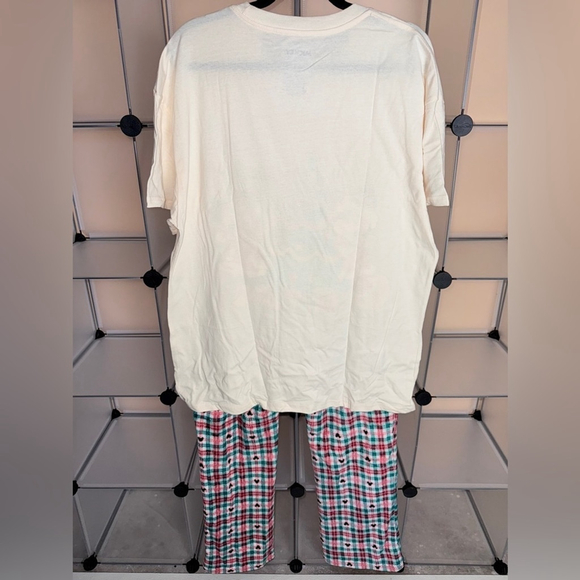 Disney Mickey & Minnie Christmas Adult Unisex Pajama Set Size XL NWT - Picture 5 of 6